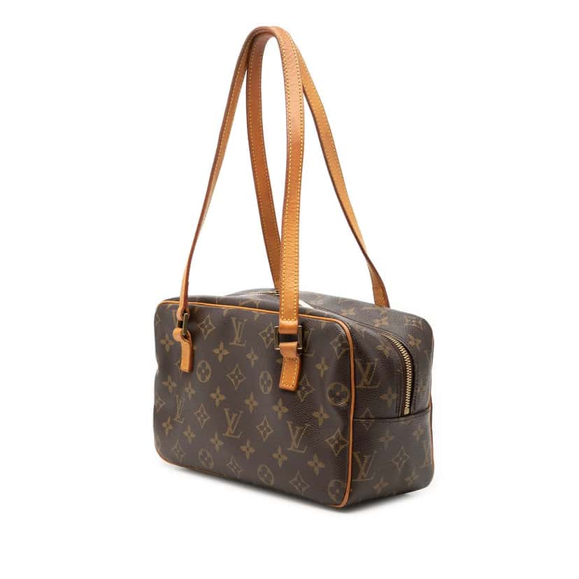 Louis Vuitton Monogram Cite MM Brown Very good condition - Back View