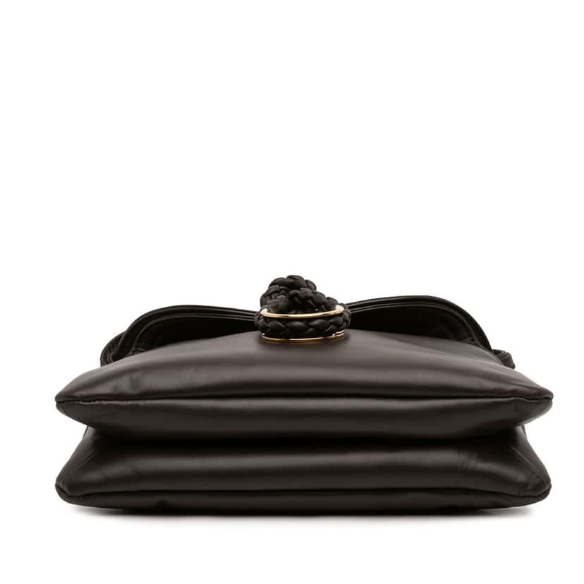 Bottega Veneta Baby Calfskin Liberta Crossbody Brown Leather Very good condition - Inside View