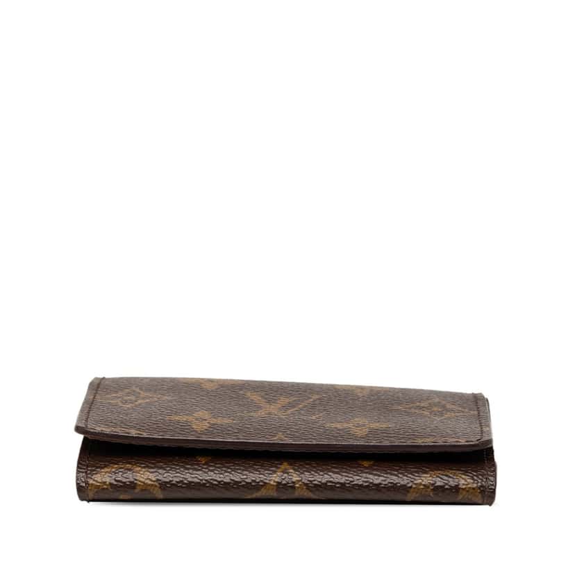 Louis Vuitton Monogram Envelope Business Card Holder Brown Very good condition - Inside View