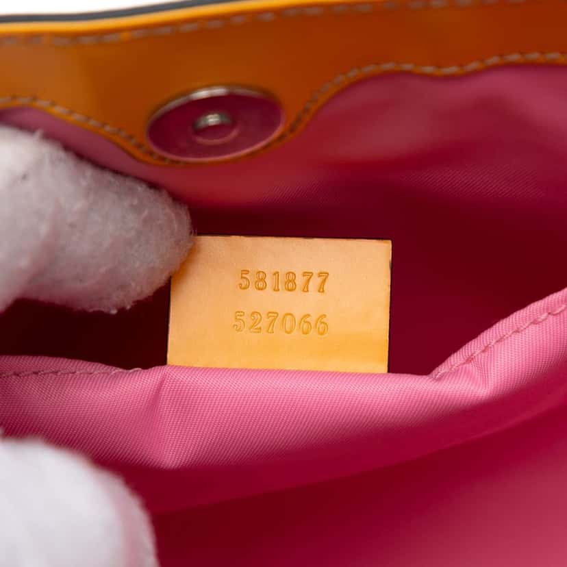 Gucci Childrens Leather Rainbow Cloud Tote Pink Leather Very good condition - Box View