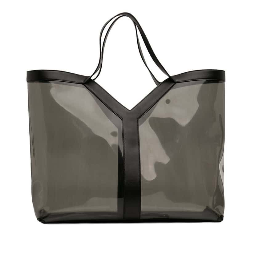 Saint Laurent Maxi PVC Transparent Y Tote Other Plastic Very good condition - Front View