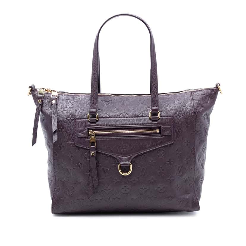 Louis Vuitton Monogram Empreinte Lumineuse PM Purple Leather Very good condition - Front View