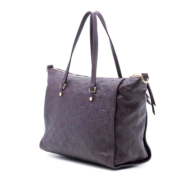 Louis Vuitton Monogram Empreinte Lumineuse PM Purple Leather Very good condition - Back View