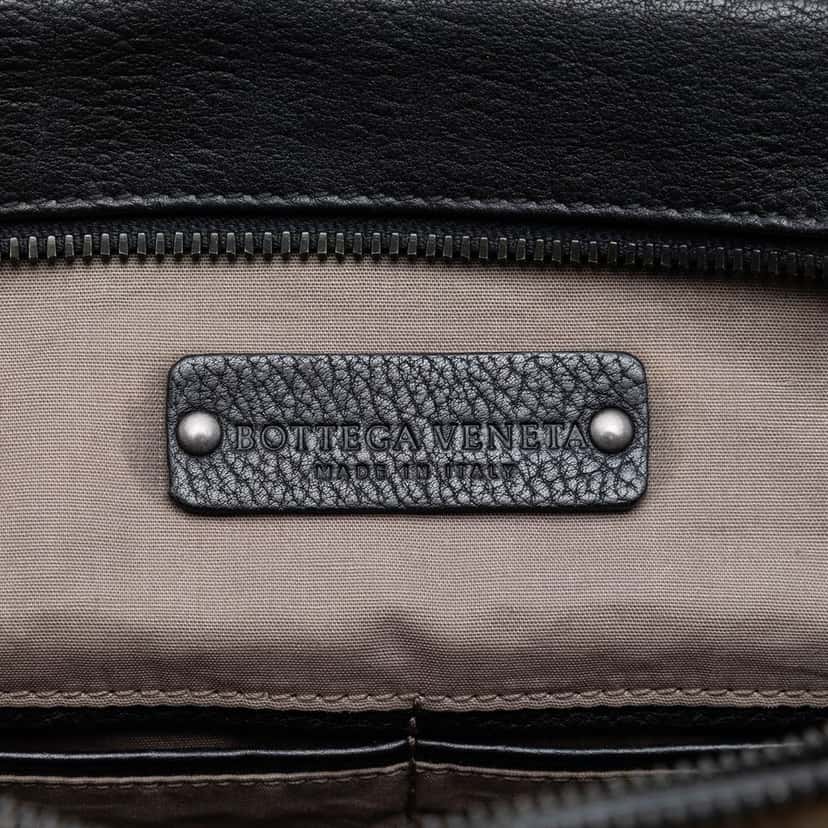 Bottega Veneta Nappa Intrecciato Briefcase Black Leather Very good condition - Box View