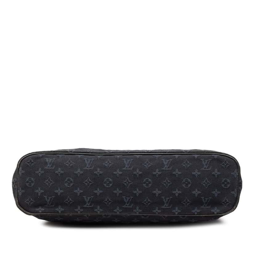 Louis Vuitton Monogram Mini Lin Lucille PM Blue Good condition - Inside View