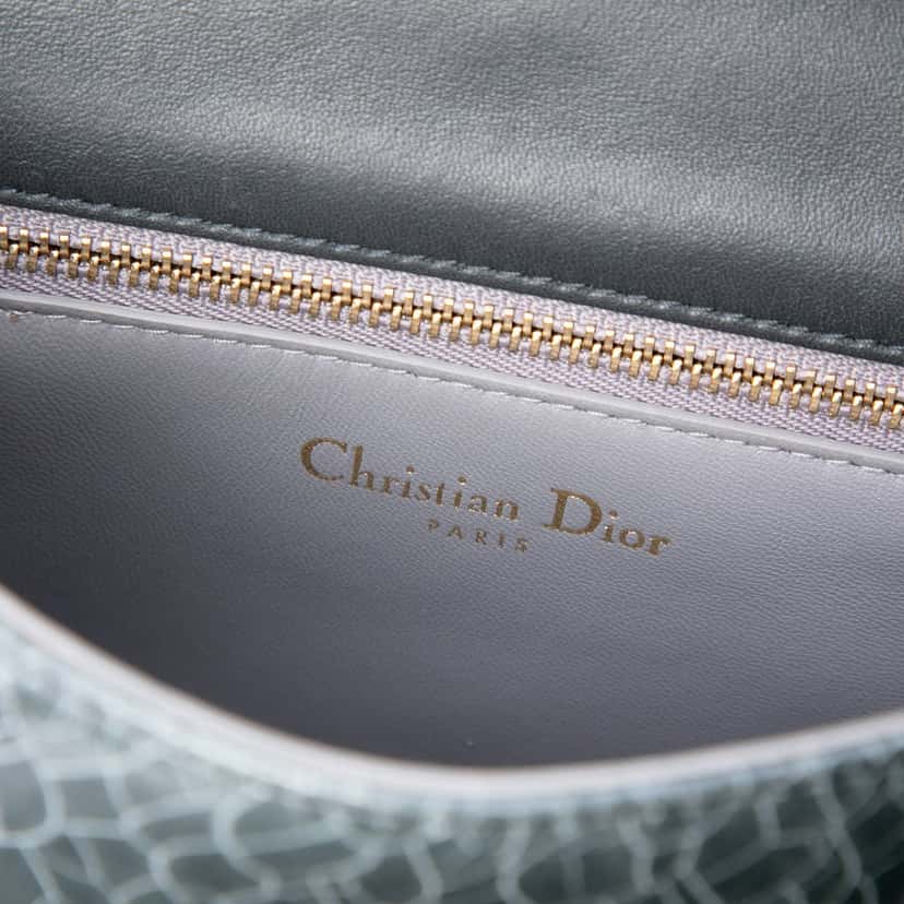 Dior Mini Crackled Deerskin Diorama Flap Other Leather Very good condition - Box View