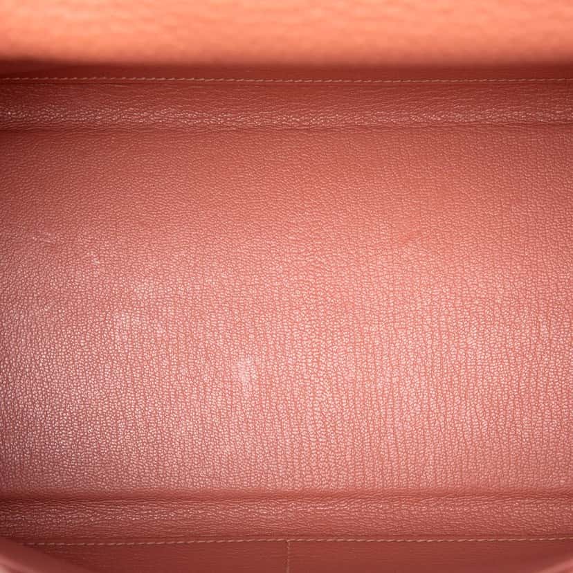 Hermès Clemence Kelly II Retourne 28 Orange Leather Very good condition - Model View