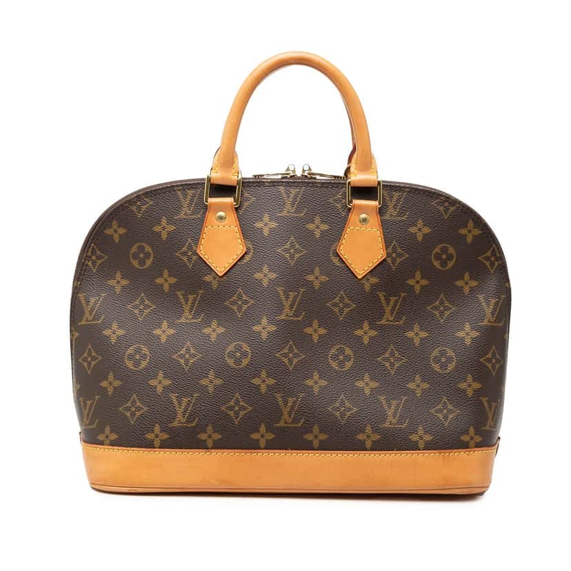 Louis Vuitton Monogram Alma PM Brown Very good condition - Front View