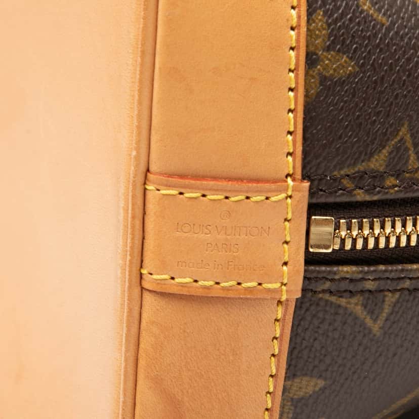 Louis Vuitton Monogram Alma PM Brown Very good condition - Box View