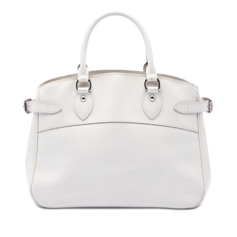 Louis Vuitton Epi Passy PM White Leather Very good condition - Front View