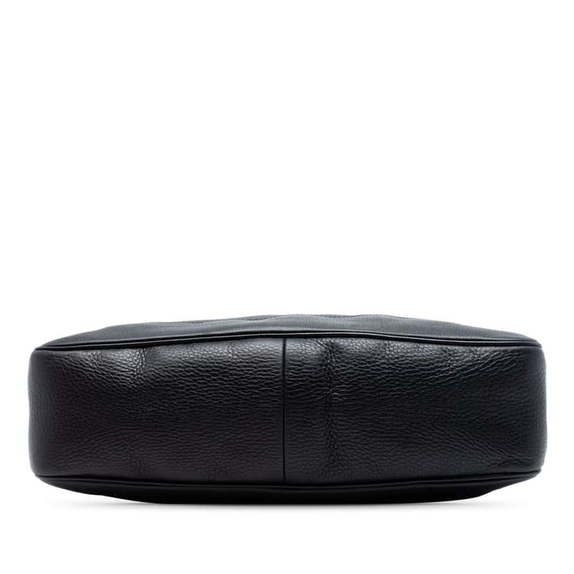 Gucci Calfskin Bamboo Diana Satchel Black Leather Very good condition - Inside View