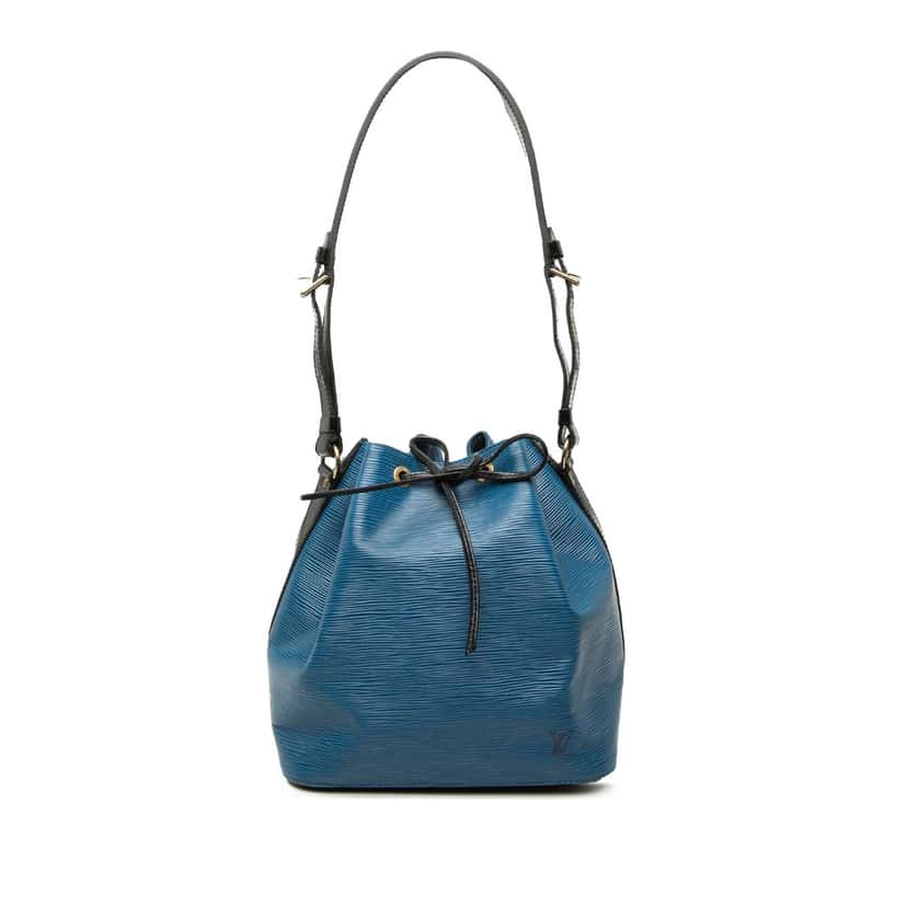 Louis Vuitton Epi Petit Bicolor Noe Blue Leather Very good condition - Front View