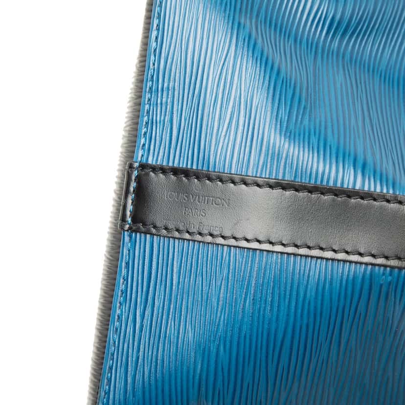 Louis Vuitton Epi Petit Bicolor Noe Blue Leather Very good condition - Box View