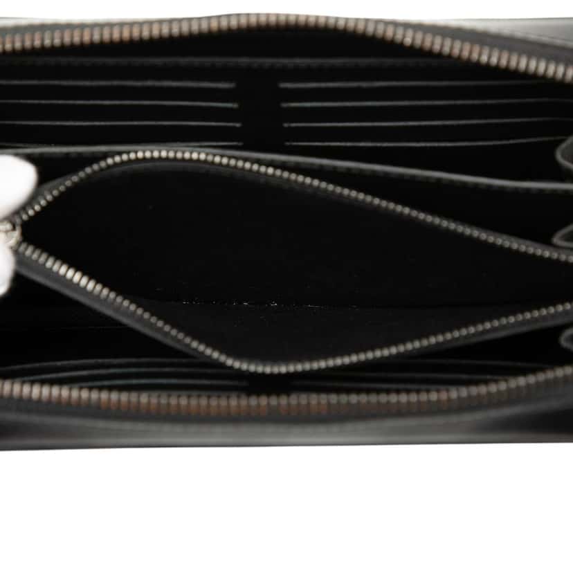 Louis Vuitton Monogram Eclipse Zippy XL Wallet Black Very good condition - Model View