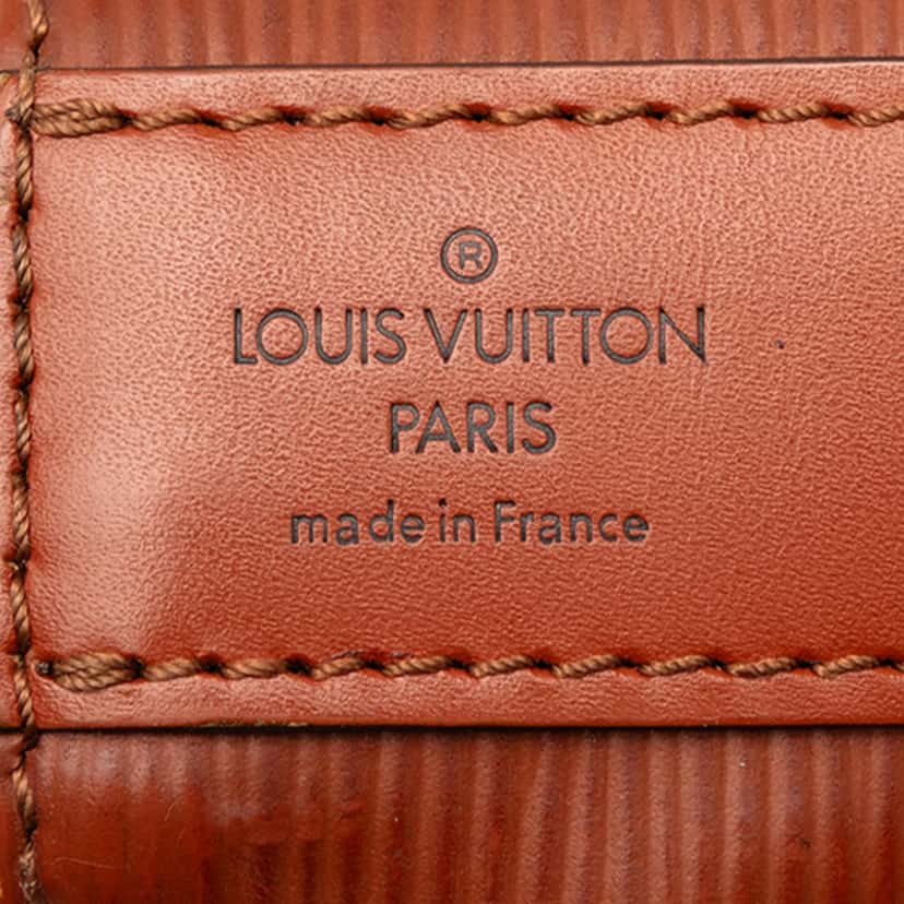 Louis Vuitton Epi Sac D Epaule GM Brown Leather Very good condition - Box View