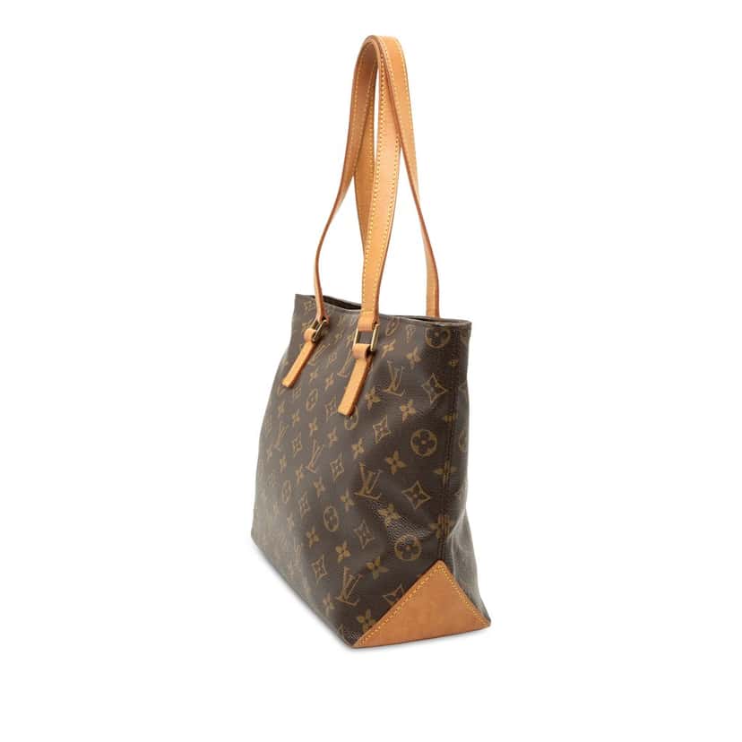 Louis Vuitton Monogram Cabas Piano Brown Very good condition - Back View