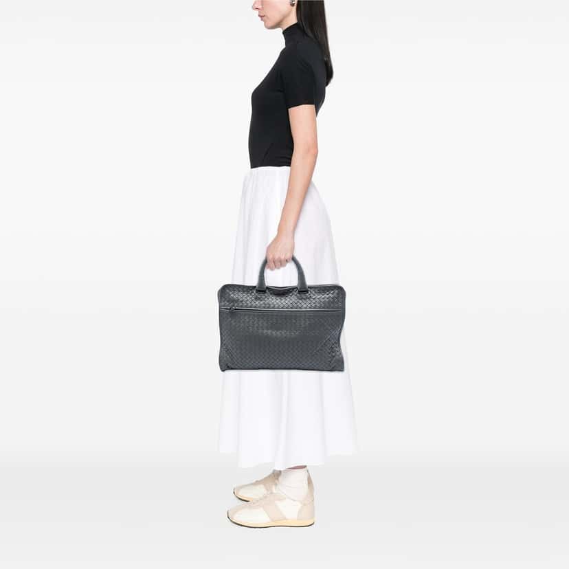 Bottega Veneta Nappa Intrecciato Business Bag Other Leather Very good condition - Box View