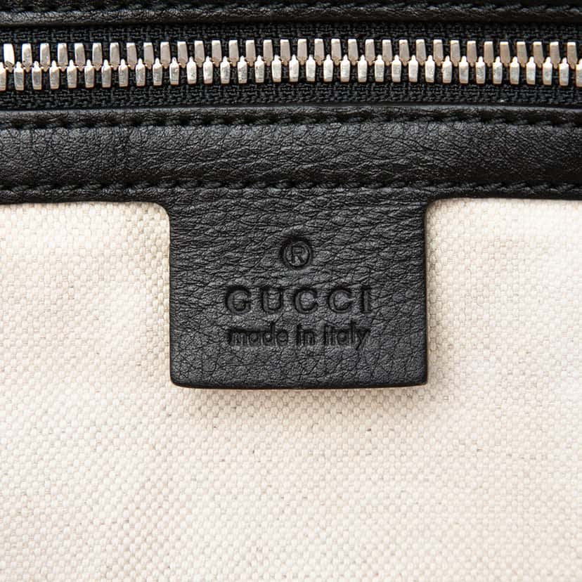 Gucci Calfskin Soho Briefcase Black Leather Very good condition - Box View
