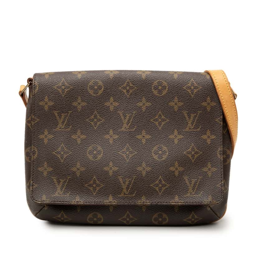 Louis Vuitton Monogram Musette Tango Short Strap Brown Very good condition - Front View