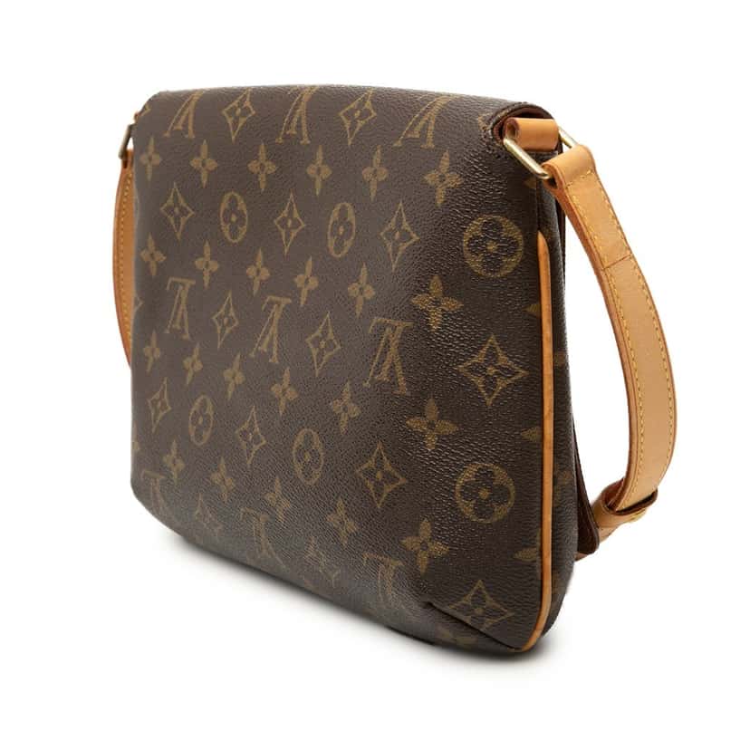Louis Vuitton Monogram Musette Tango Short Strap Brown Very good condition - Back View