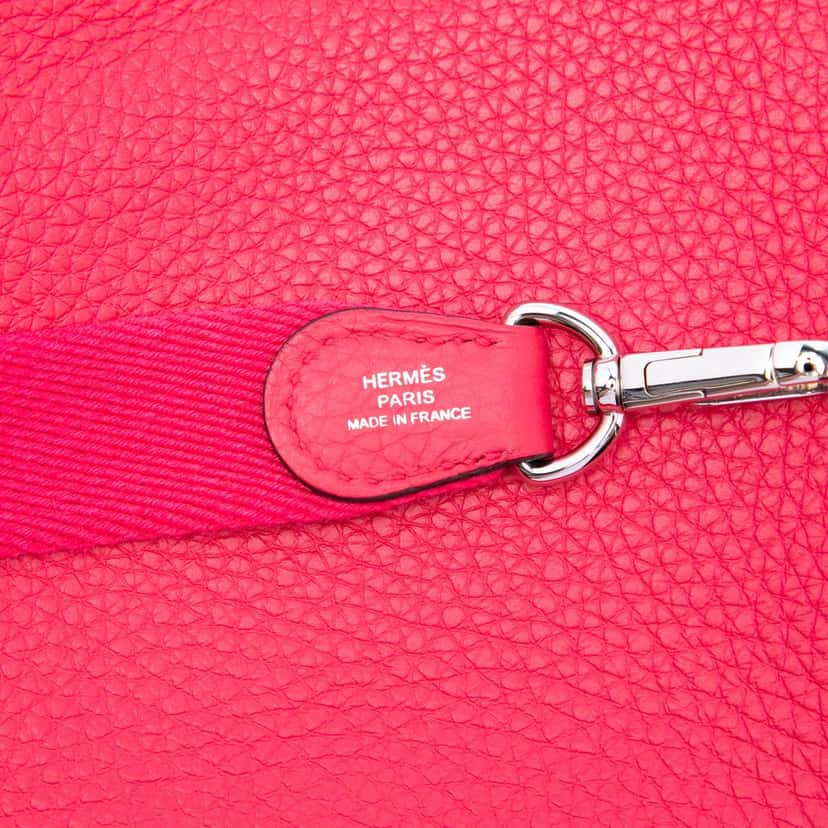 Hermès Clemence Evelyne I TPM Pink Leather Very good condition - Box View