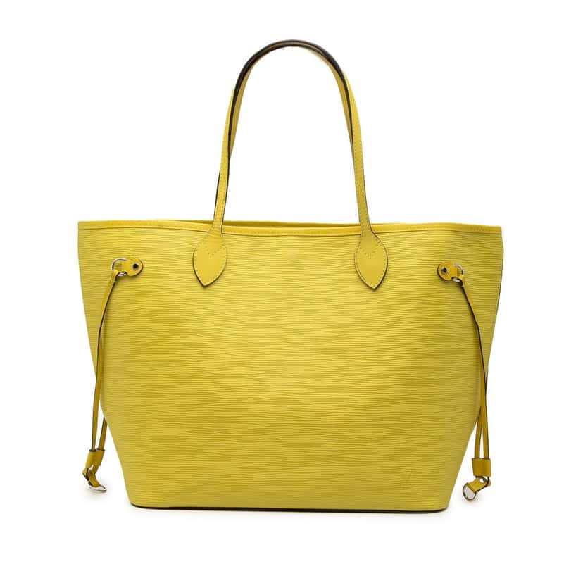 Louis Vuitton Epi Neverfull MM Yellow Leather Good condition - Front View