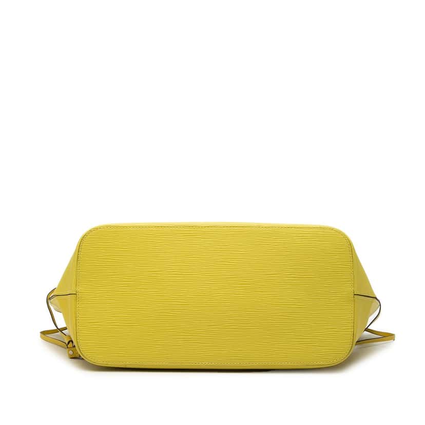Louis Vuitton Epi Neverfull MM Yellow Leather Good condition - Inside View