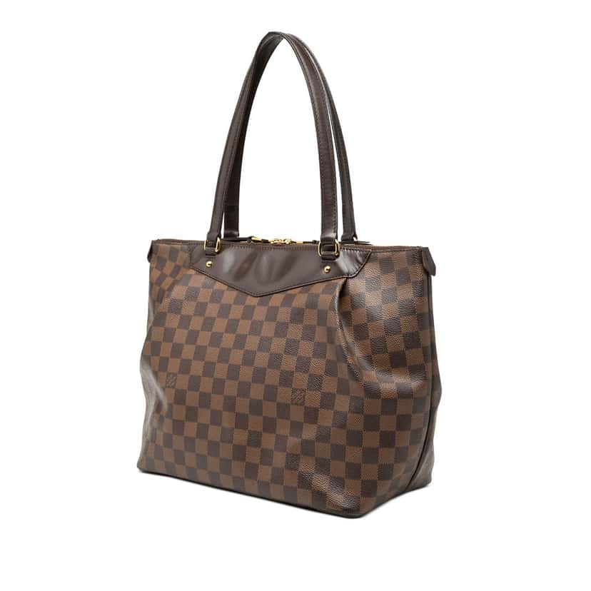 Louis Vuitton Damier Ebene Westminster GM Brown Good condition - Back View