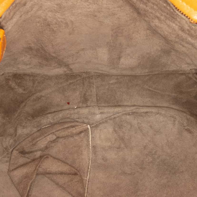 Bottega Veneta Nappa Intrecciato Flap Crossbody Orange Leather Very good condition - Model View