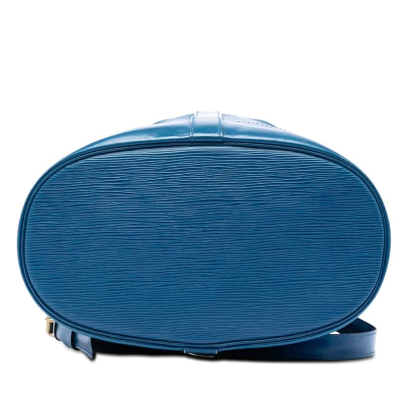 Louis Vuitton Epi Randonnee PM Blue Leather Very good condition - Inside View