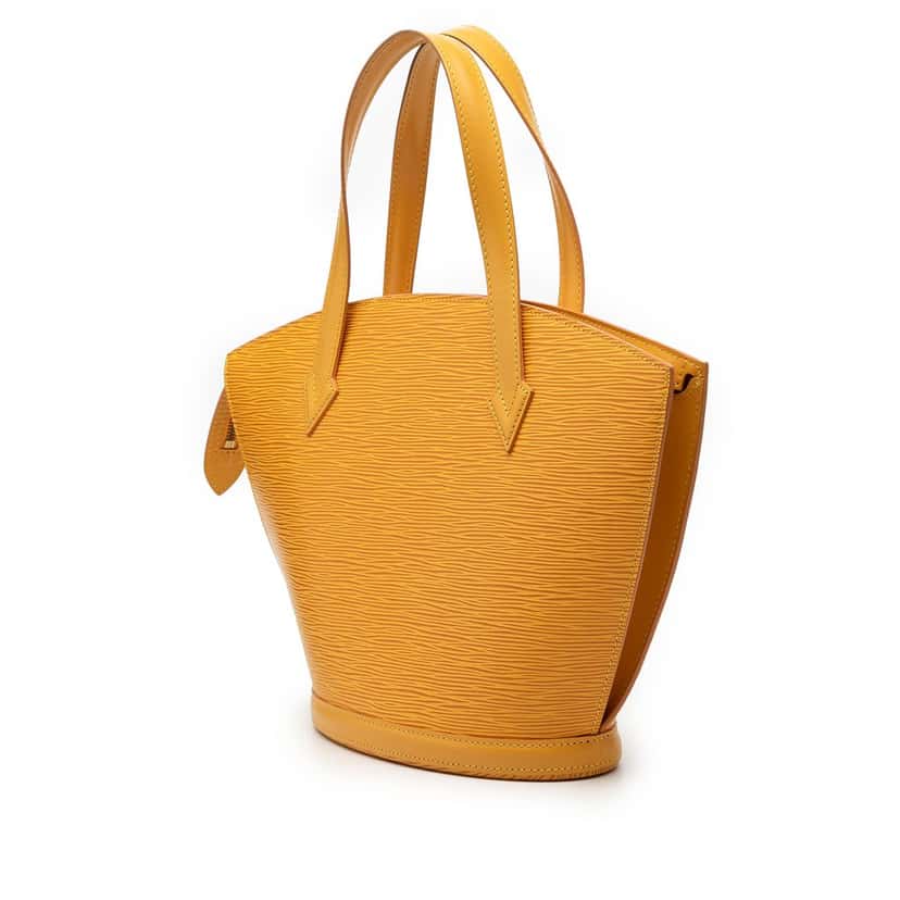 Louis Vuitton Epi Saint Jacques PM Short Strap Yellow Leather Very good condition - Back View