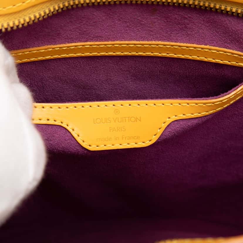 Louis Vuitton Epi Saint Jacques PM Short Strap Yellow Leather Very good condition - Box View