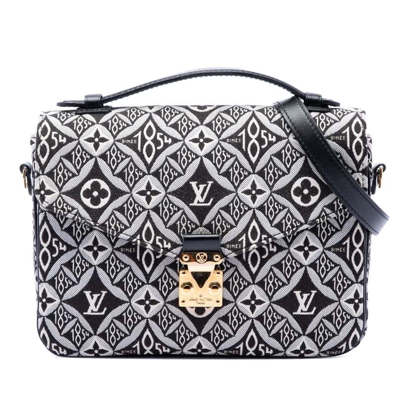 Louis Vuitton Since 1854 Pochette Metis Black Very good condition - Front View