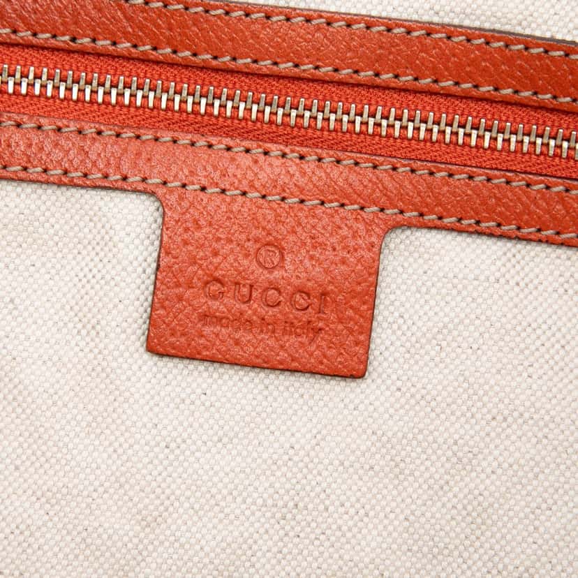 Gucci Medium GG Canvas Bree Dome Tote Beige Very good condition - Box View