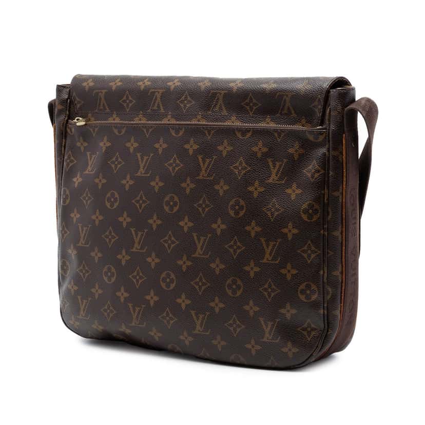 Louis Vuitton Monogram Beaubourg Messenger MM Brown Very good condition - Back View