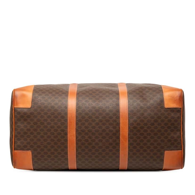 Celine Macadam Coated Canvas Boston Bag Brown Very good condition - Inside View