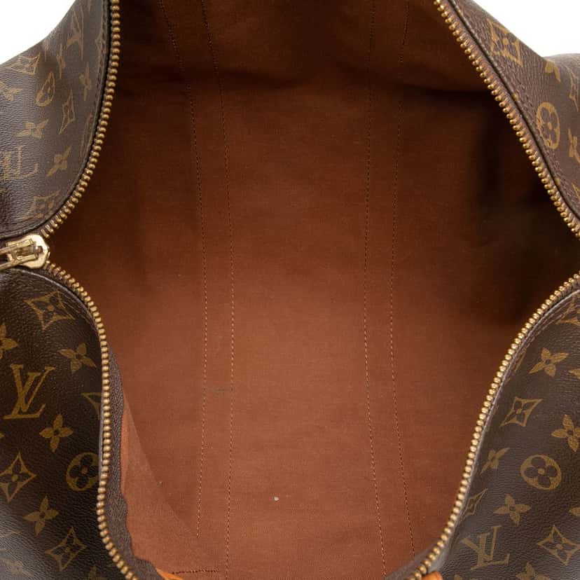 Louis Vuitton Monogram Keepall Bandouliere 45 Brown Very good condition - Model View