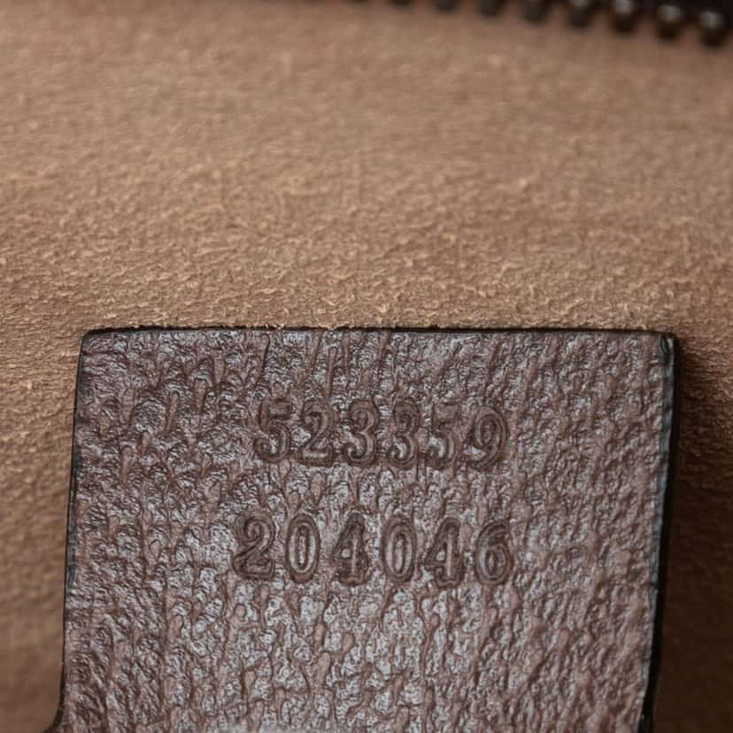 Gucci GG Supreme Ophidia Clutch Beige Very good condition - Box View