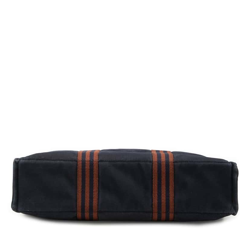 Hermès Canvas Fourre Tout MM Blue Very good condition - Inside View
