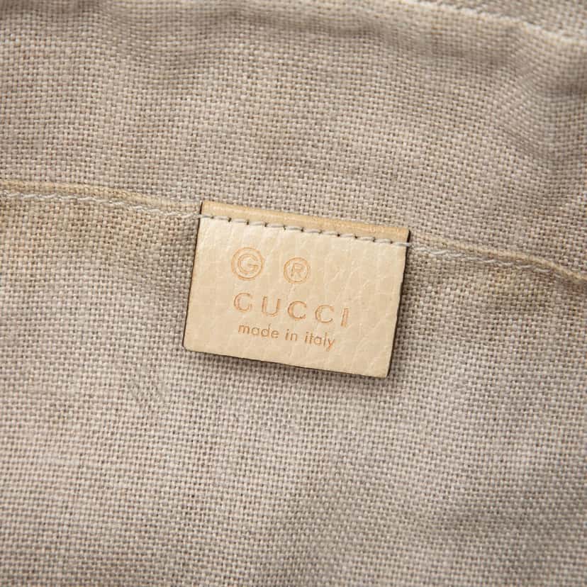 Gucci GG Canvas Bree Crossbody Beige Very good condition - Box View
