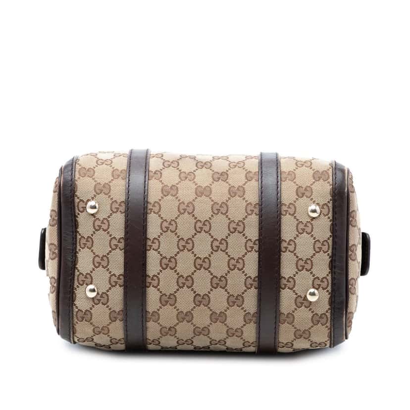 Gucci Small GG Canvas Joy Boston Bag Beige Very good condition - Inside View
