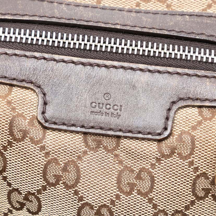 Gucci Small GG Canvas Joy Boston Bag Beige Very good condition - Box View
