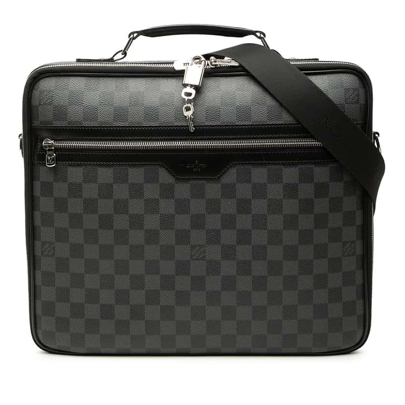 Louis Vuitton Damier Graphite Steve Black Very good condition - Front View