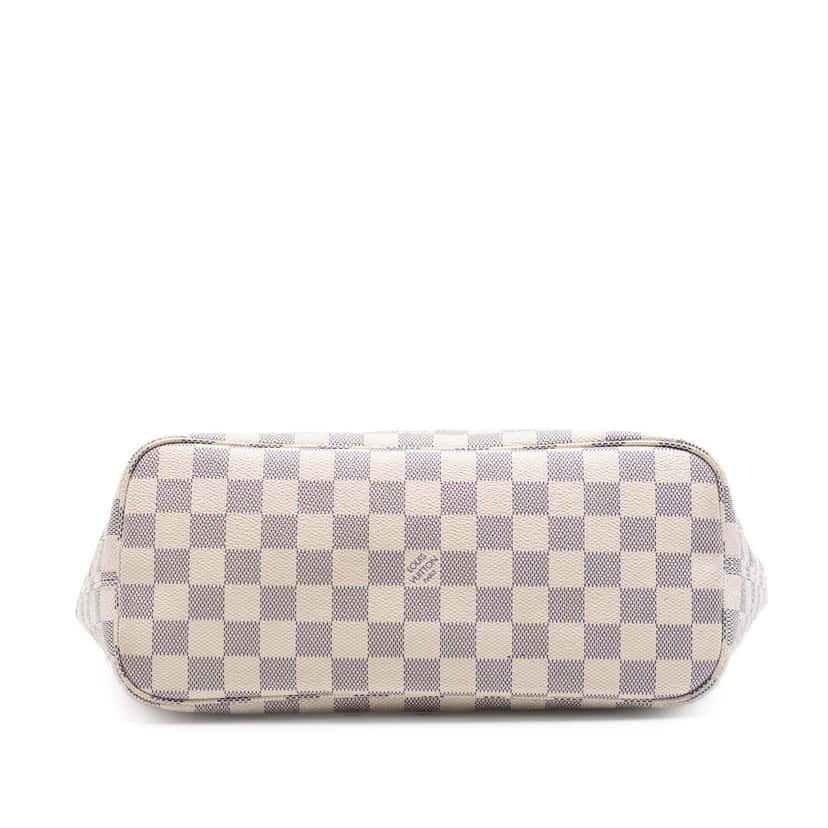 Louis Vuitton Damier Azur Neverfull PM White Very good condition - Inside View