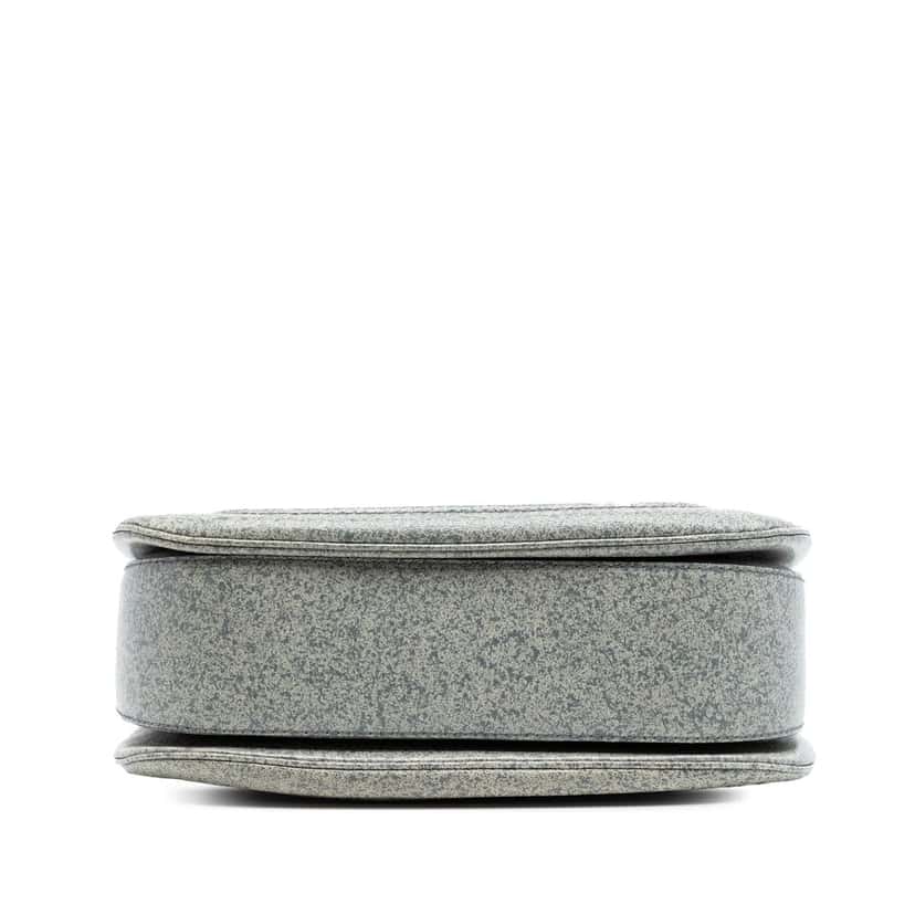 Gucci Large Speckled Leather New Bamboo Top Handle Bag Other Leather Very good condition - Inside View