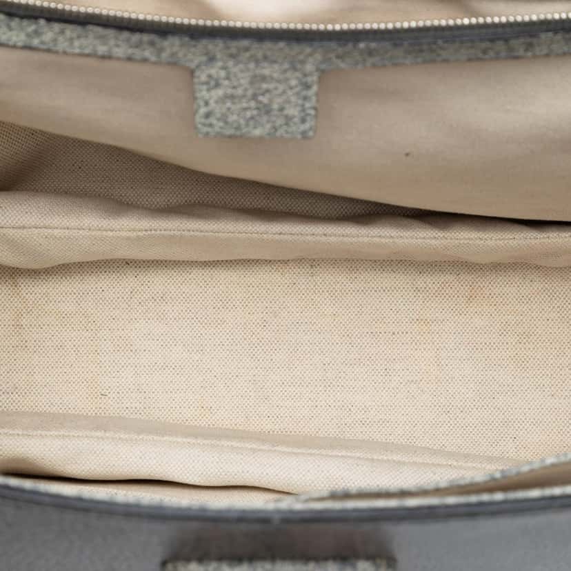 Gucci Large Speckled Leather New Bamboo Top Handle Bag Other Leather Very good condition - Model View