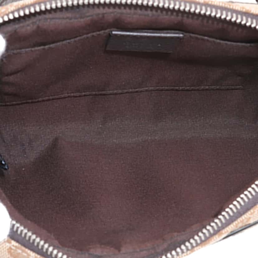 Gucci GG Canvas Belt Bag Beige Very good condition - Box View