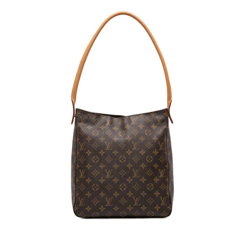 Louis Vuitton Monogram Looping GM Brown Very good condition - Front View