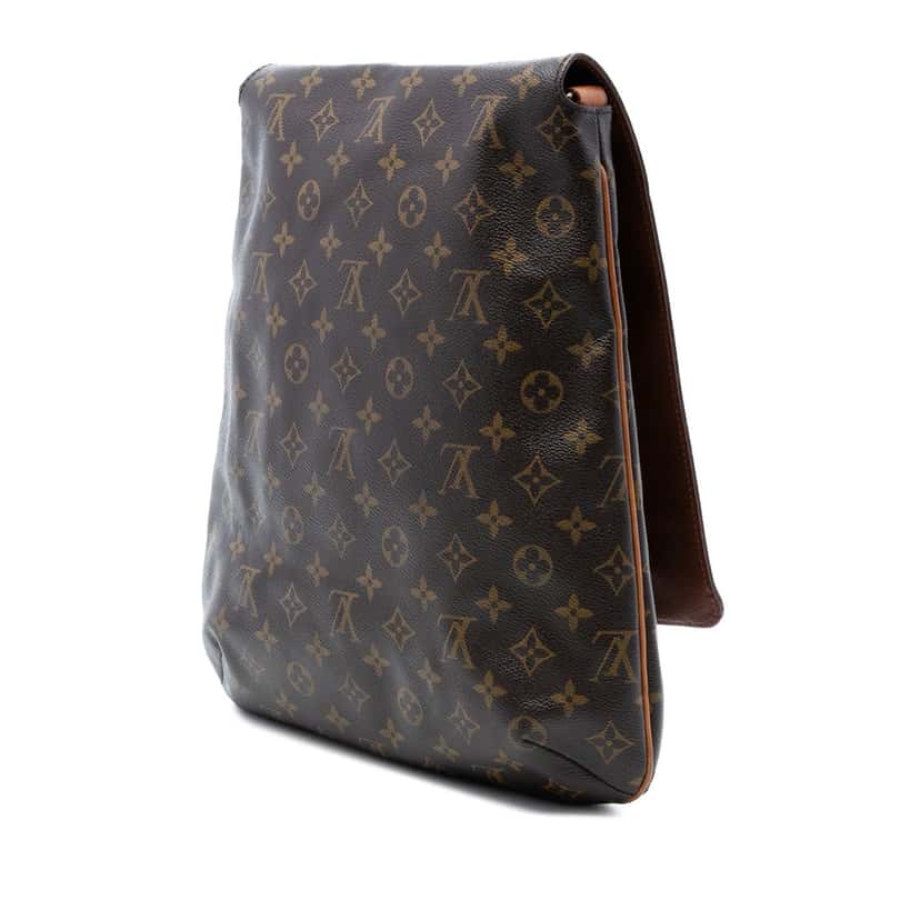 Louis Vuitton Monogram Musette Salsa GM Brown Very good condition - Back View