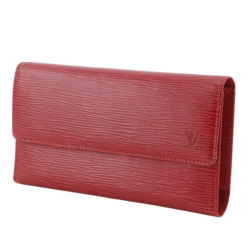 Louis Vuitton Epi Porte Tresor International Long Wallet Red Leather Very good condition - Inside View